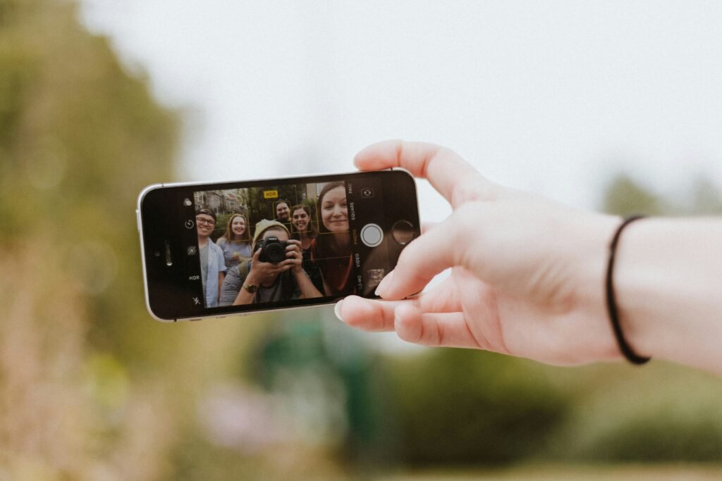 Friends Group selfie